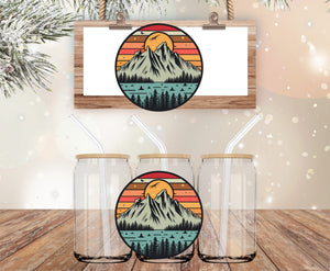 Mountain decal (must also add a cup)