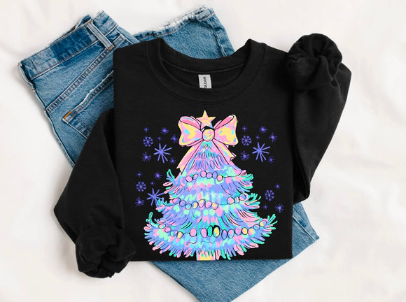 Glittery Christmas tree (must also add a shirt)