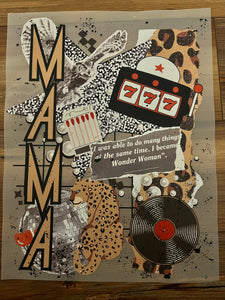 Mama leopard (must also add a shirt)