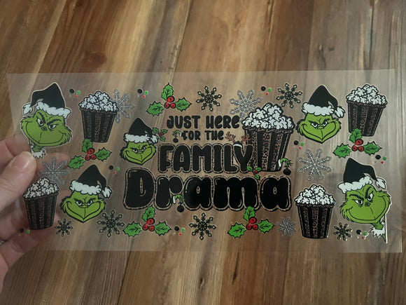 Family drama (must also add a cup)