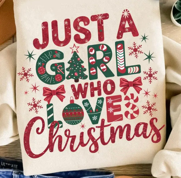 Loves Christmas print for sale