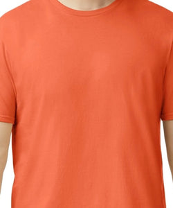 Orange short sleeve unisex tshirt