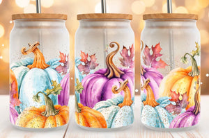 Pastel pumpkins (must also add a cup)