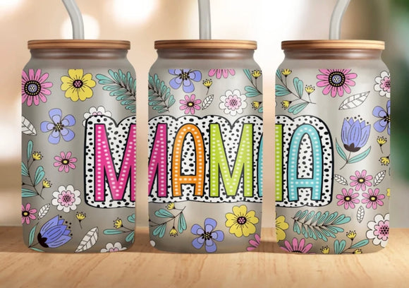 Mama and flowers wrap (must also add a cup)