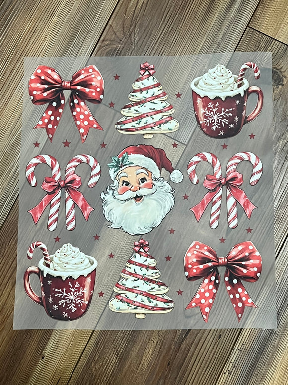 Christmas snacks and cocoa (must also add a shirt)