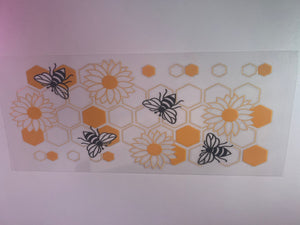 Honeycomb and bees  (must also add cup)