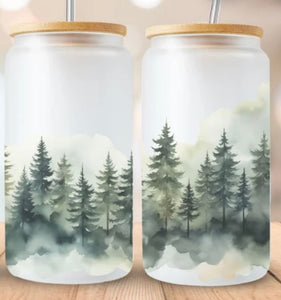 Forest scene (must also add a cup)