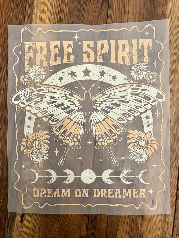 Free spirit print for sale