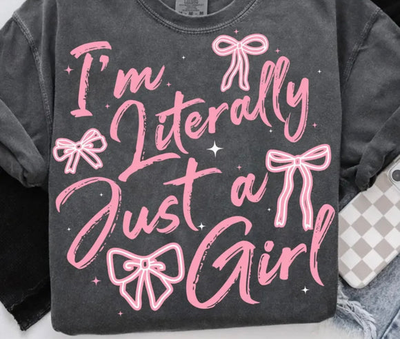 Literally just a girl print for sale