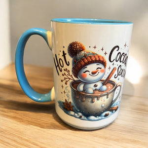 Hot cocoa season 15oz mug