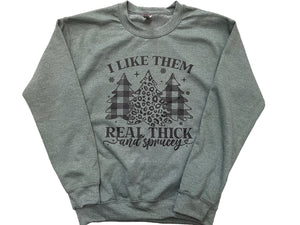 Thick and sprucey sweatshirt