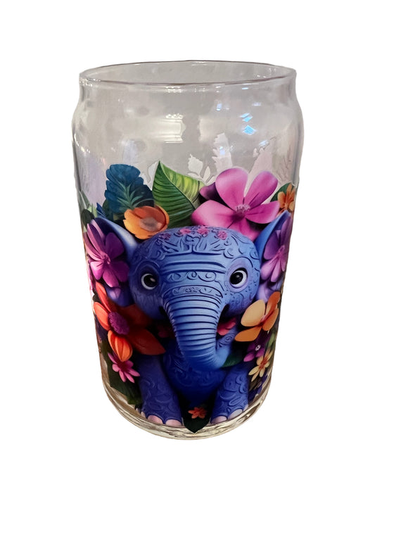 3D elephant  (must also add cup)