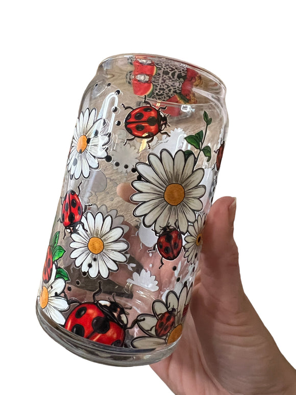 Ladybugs and daisy’s  (must also add cup)