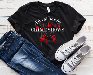 short sleeve criminal shows tshirt