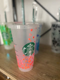 Venti floating hearts cup