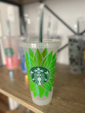 Sunflower venti cup