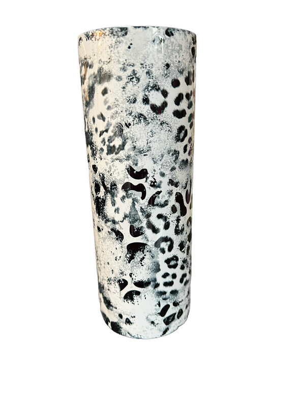 Smoky leopard tumbler