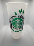 sloth venti cup