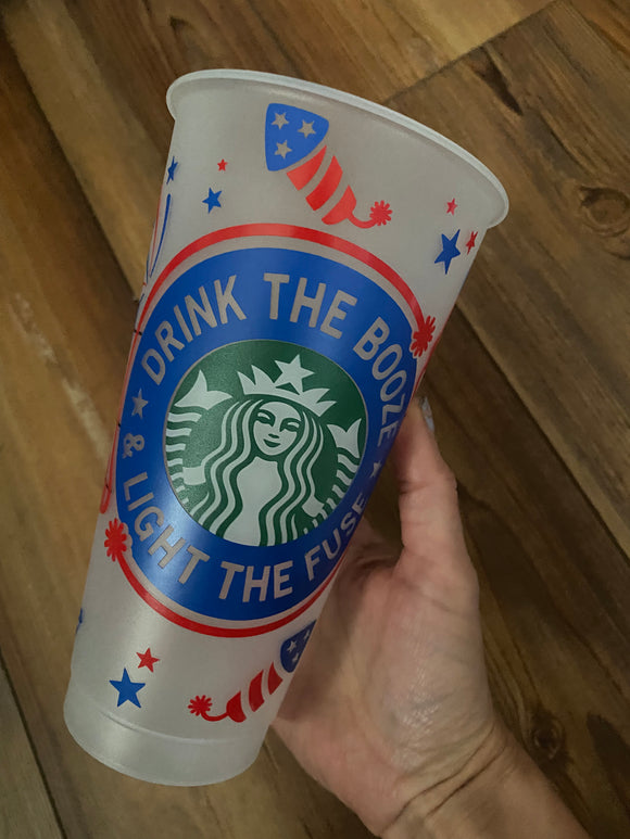 Drink the booze venti