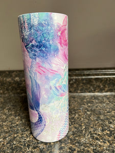 Mermaid tail tumbler