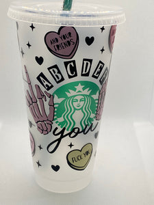 Abcde venti cold cup