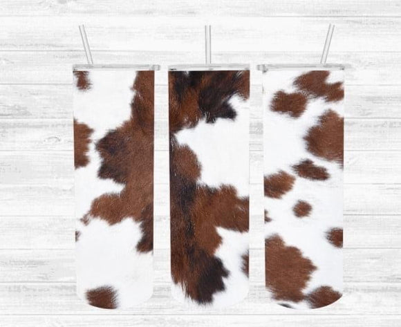 Cowhide 20oz tumbler