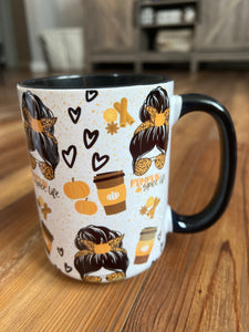 Pumpkin spice life mug