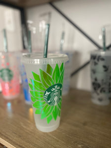 Sunflower venti cup