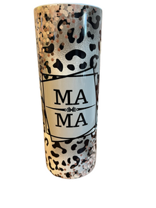 Rose gold mama tumbler